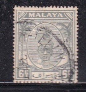 Malaya Perak 1950 Sc 109 6c Used