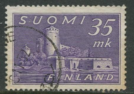 Finland - Scott 280 - Castle in Savonlinna -1949- Used - Single 35m Stamp