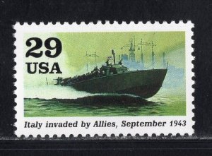 2765f *  ITALY INVADED BY ALLIES * U.S. Postage Stamp  MNH