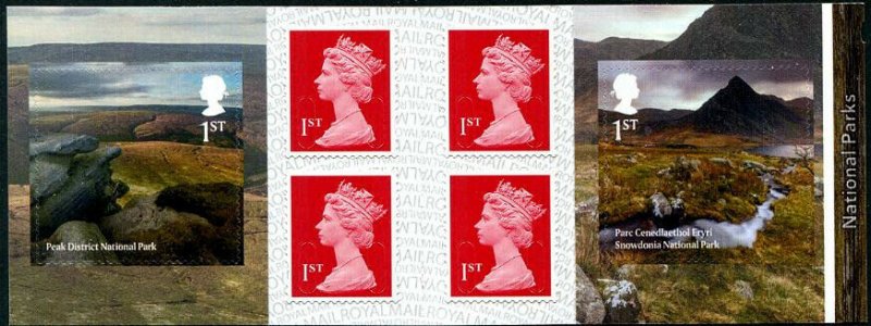 HERRICKSTAMP NEW ISSUES GREAT BRITAIN National Parks Self-Adh. Retail Booklet