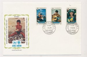 D348427 International Year of the Child 1979 IYC FDC Aitutaki