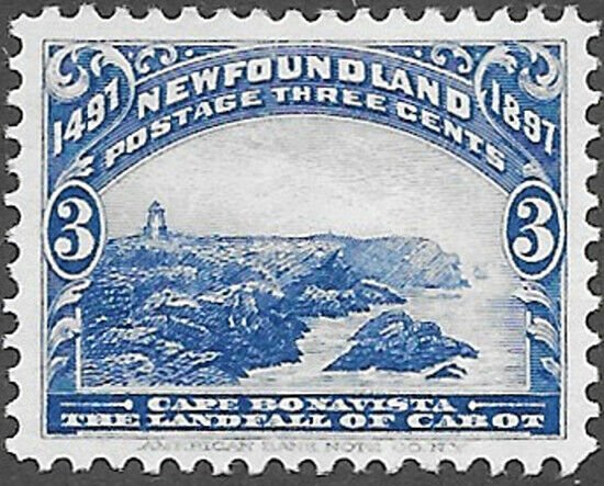 Newfoundland Scott Number 63 VF H