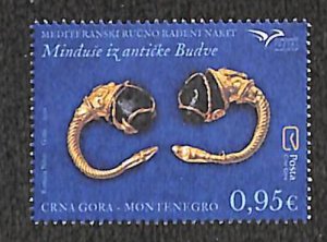 Montenegro 2021, Euromed, jewelry 1v, MNH