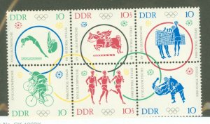 German Democratic Republic (DDR) #711-714A Mint (NH) Single (Complete Set)