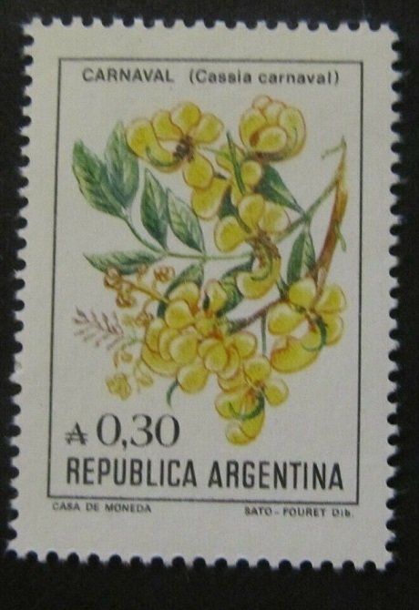 1985 Argentina 1755 Flowers 1,20 €