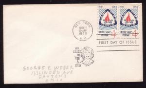 United States 1167 FDC