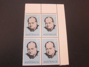 Australia 1965 Sc 389 set blk(4) MNH