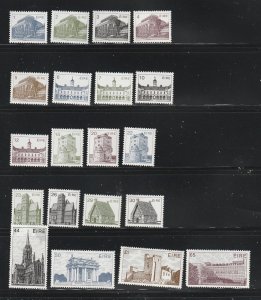 Ireland 537-556 Set MNH Buildings (B)