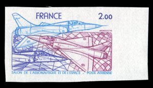 France, Air Post #C53 (YT PA54) Cat€84, 1981 Space and Aeronautics Exhibiti...