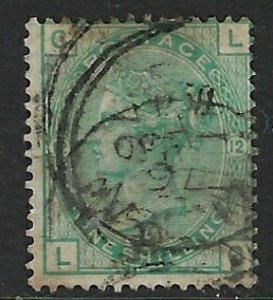 Great Britain 64 Used Plate #12 1873 issue (fe3235)