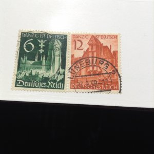 Germany # 492-93  used