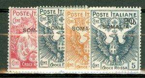 PH: Somalia B1-4 mint CV $149
