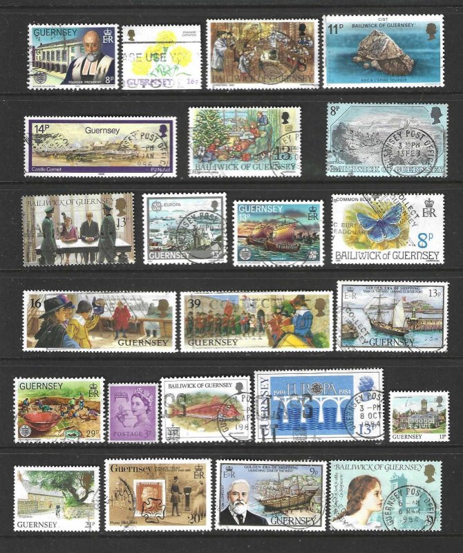 Guernsey 90 different   Used  SC:$22.50 +