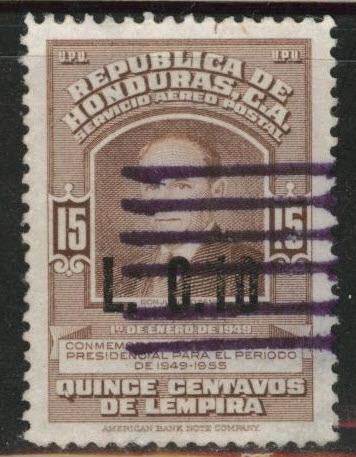 Honduras  Scott C346 Used airmail stamp