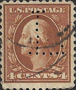 # 503 Used Brown George Washington