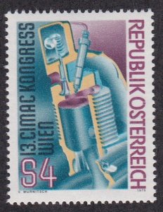 Austria # 1122, Diesel Motor, NH, 1/2 Cat.