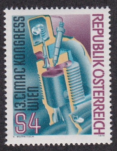 Austria # 1122, Diesel Motor, NH, 1/2 Cat.
