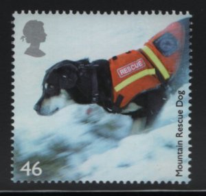 Great Britain 2008 MNH Sc 2540 46p Mountain Rescue Dog