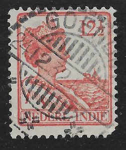 Netherlands - Indies #119 12 1/2c Queen Wilhelmina