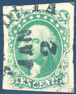 #13 VF-XF USED WITH DATE JAN 2 CANCEL CV $900.00 HV3275