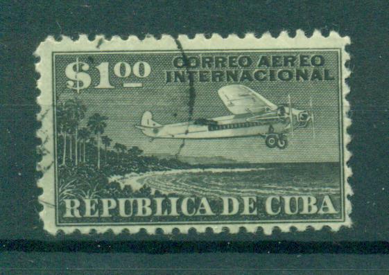 Cuba sc# C11 (1) used cat value $2.00