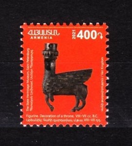 ARMENIA 2021-20 Def: Figurine from Van Kingdom. Archaeology. 2nd Issue 400D, MNH