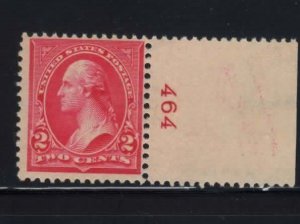 267 Right Plate Number 464 Mint NH