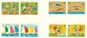 NIUE 293-6 MH Pairs BIN $2.00