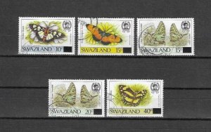 SWAZILAND 1990 SG 579/82 USED Cat £17