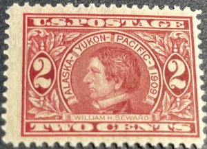 U.S. # 370-MINT/NEVER HINGED---SINGLE---CARMINE---1909(LOTC)