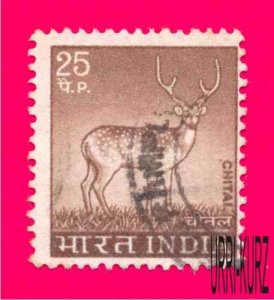 INDIA 1974 Nature Fauna Wild Animal Deer 1v Sc623 Mi599 Used