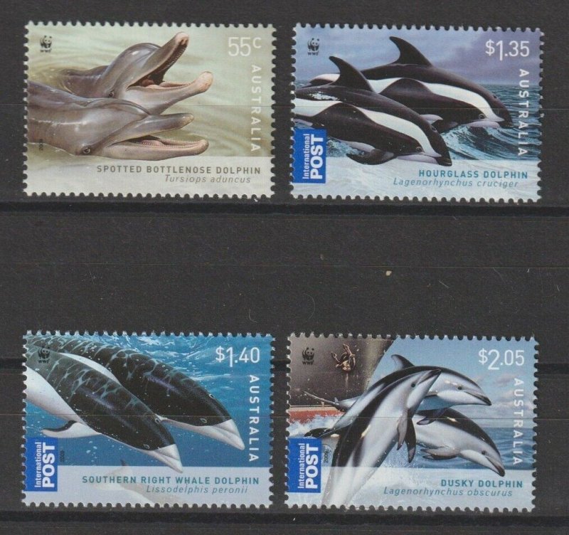 AUSTRALIA 2009 WWF SG 3197/2000 + MS 3201 MNH Cat £28