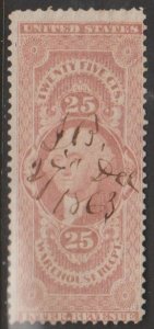 U.S. Scott #R50c Warehouse Receipt Revenue Stamp - Used Single