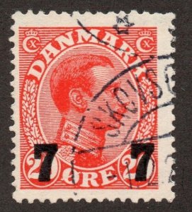 Denmark (1927) - Scott # 183,    Used