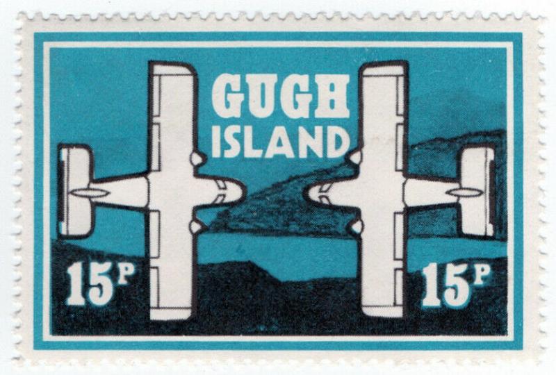 (I.B) Cinderella Collection : Gugh Island 15p (Aircraft Series)