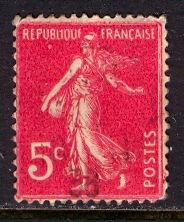 France; 1934: Sc. # 161: O/Used Single Stamp