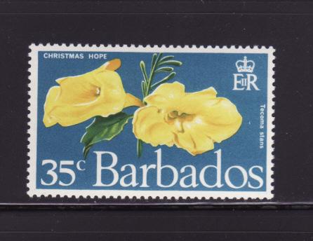 Barbados 352 MNH Flowers