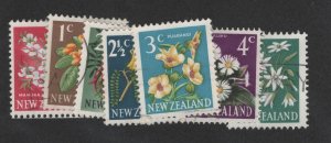 New Zealand #382-388 USED-VF