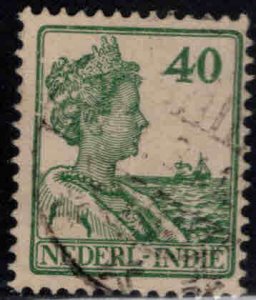 Netherlands Indies  Scott 128 used Queen Wilhelmina stamp