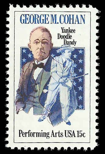 # 1756 Mint Never Hinged ( MNH ) GEORGE M. COHAN XF+