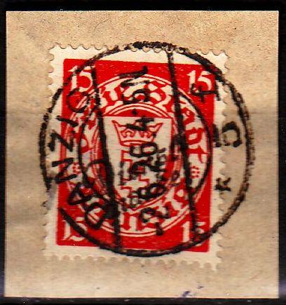 GERMANY REICH Danzig [Dienst] MiNr 0044 ( OO/used )