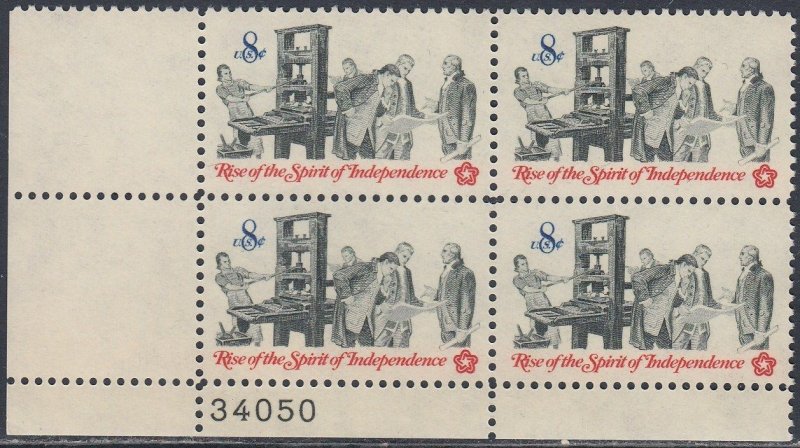 Scott 1476 MNH LL Pl Blk 34050 - Colonial Communication