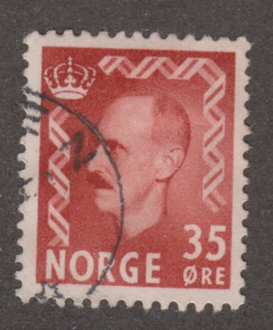Norway 312  King Haakon Vll 1950