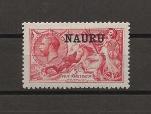 NAURU 1916/23 SG 17 MINT Cat £2500. CERT