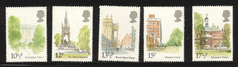 Great Britain 1980 London Landmarks set   MNH sc 910 - 914