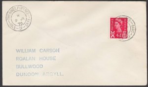 GB SCOTLAND 1970 cover THE BRAES / PORTREE ISLE OF SKYE cds.................T398