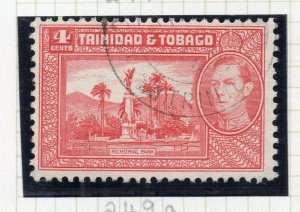 Trinidad & Tobago 1938-44 Early Issue Fine Used 4c. NW-99852