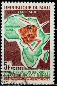 Mali; 1964: Sc. # 58: Used Single Stamp