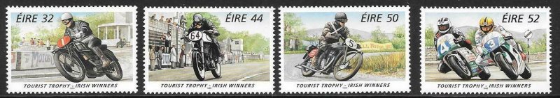 IRELAND SG1004/7 1996 ISLE OF MAN TOURIST TROPHY MOTORCYCLE RACES MNH