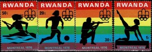 RWANDA 1976 MONTREAL OLYMPIC GAMES  VLH